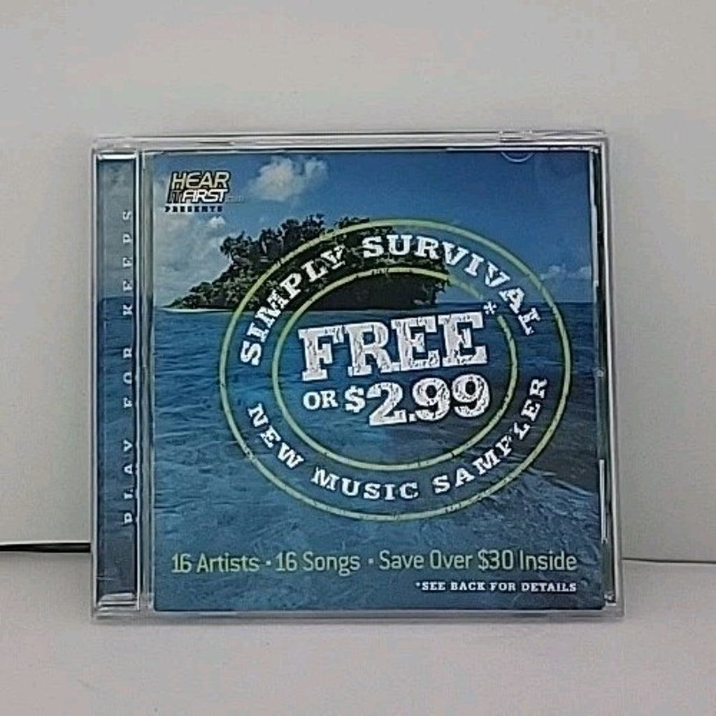 Simply Survival - New Music Sampler by Various Artists (CD, Jun-2001, Hear It...