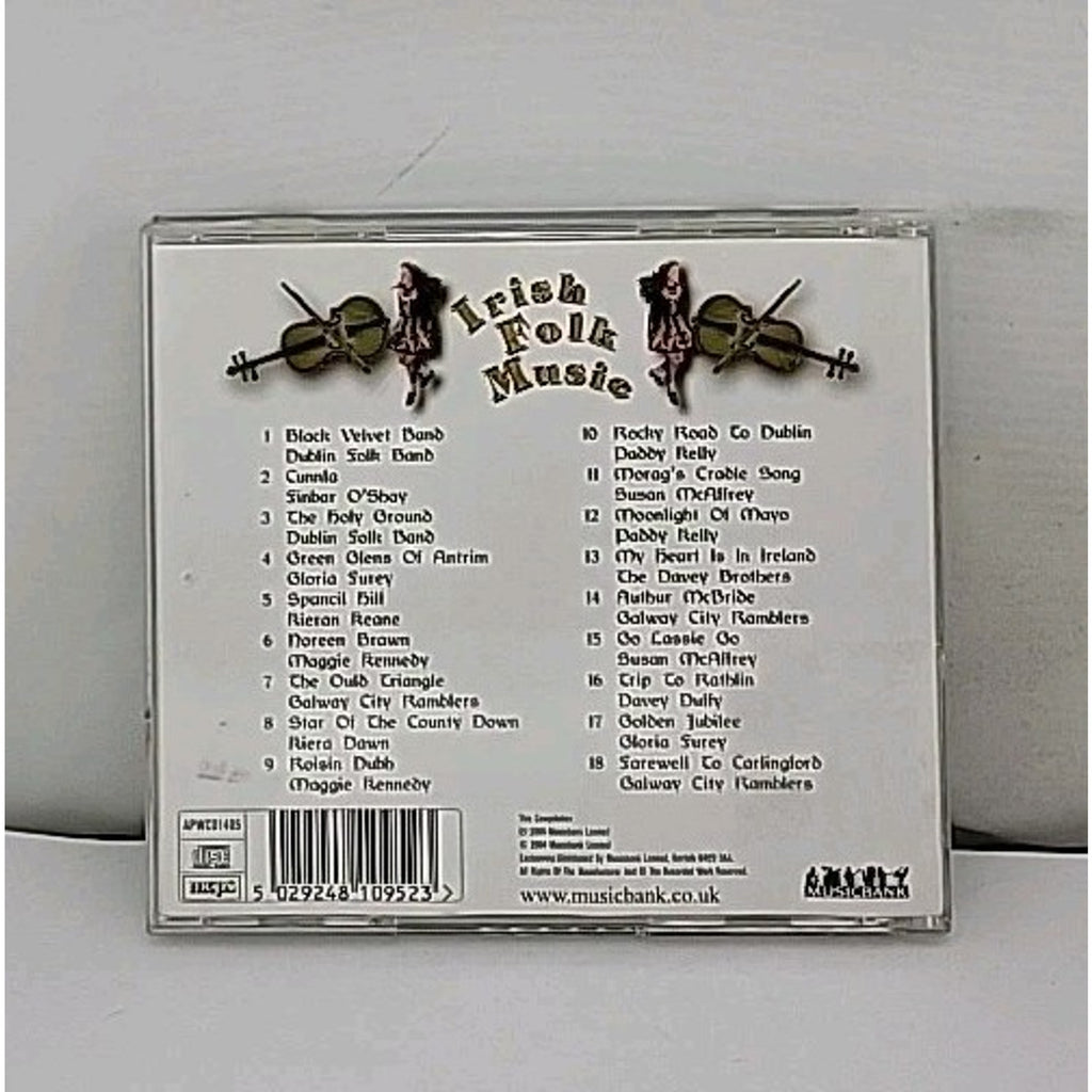 Irish Folk Music Various Artists Rare 18 Track Irish Folk CD