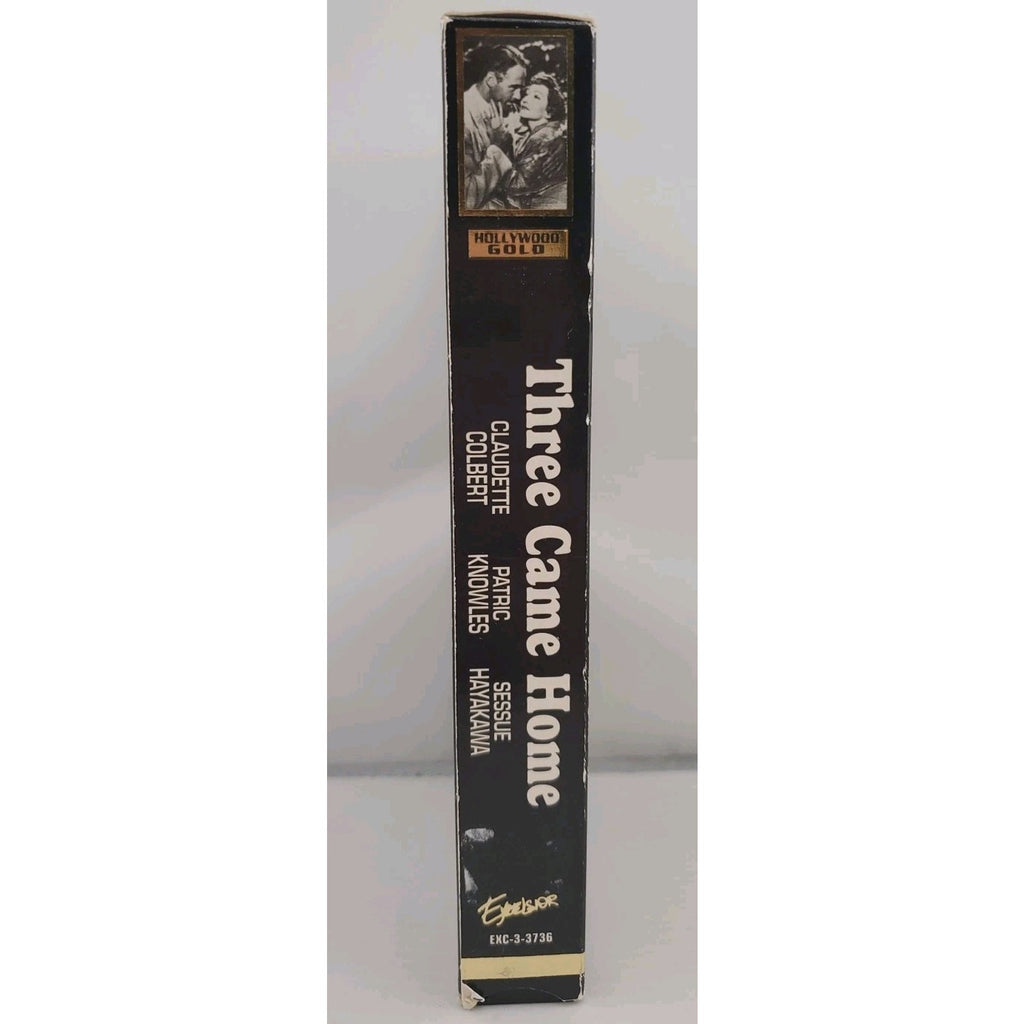 Three Came Home (VHS, 1999, Collector's Edition) Claudette Colbert (FJ)
