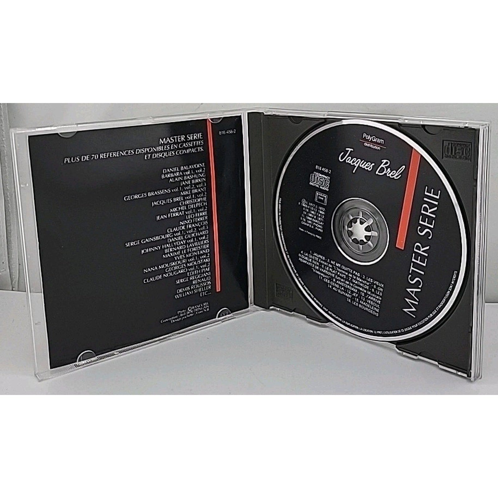 Master Serie 1 by Brel, Jacques (CD, 2010)