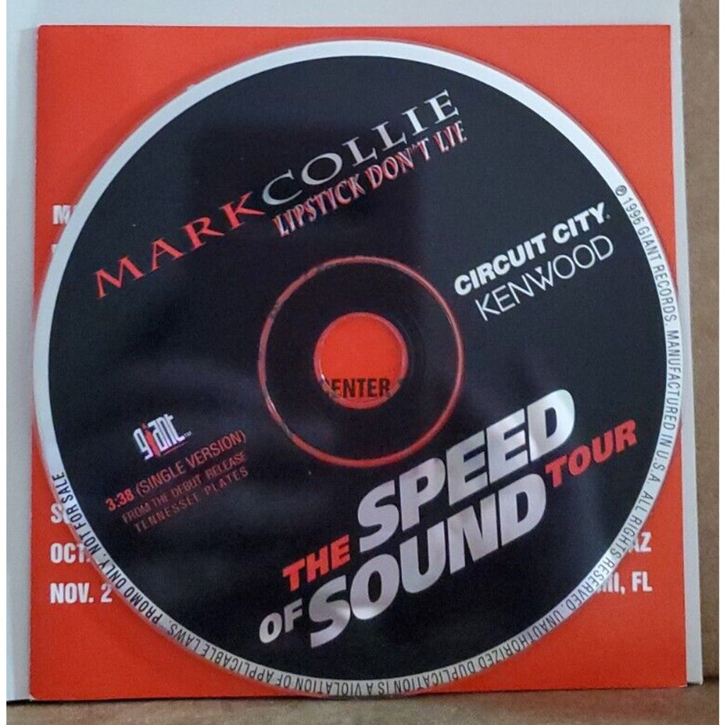 The Speed Of Sound Tour - Mark Collie - Lipstick Don't Lie (CD)