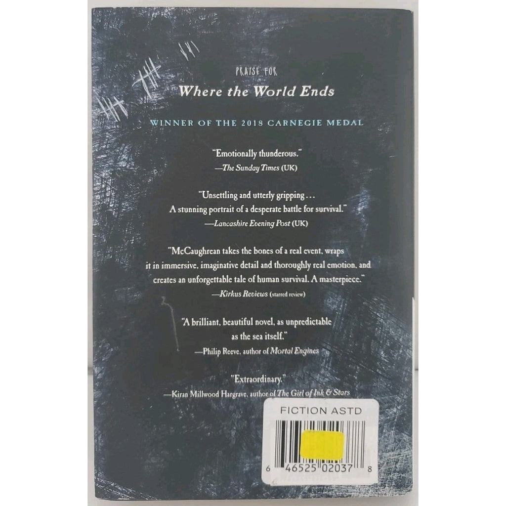 Where the World Ends by Geraldine McCaughrean (2019, Hardcover)