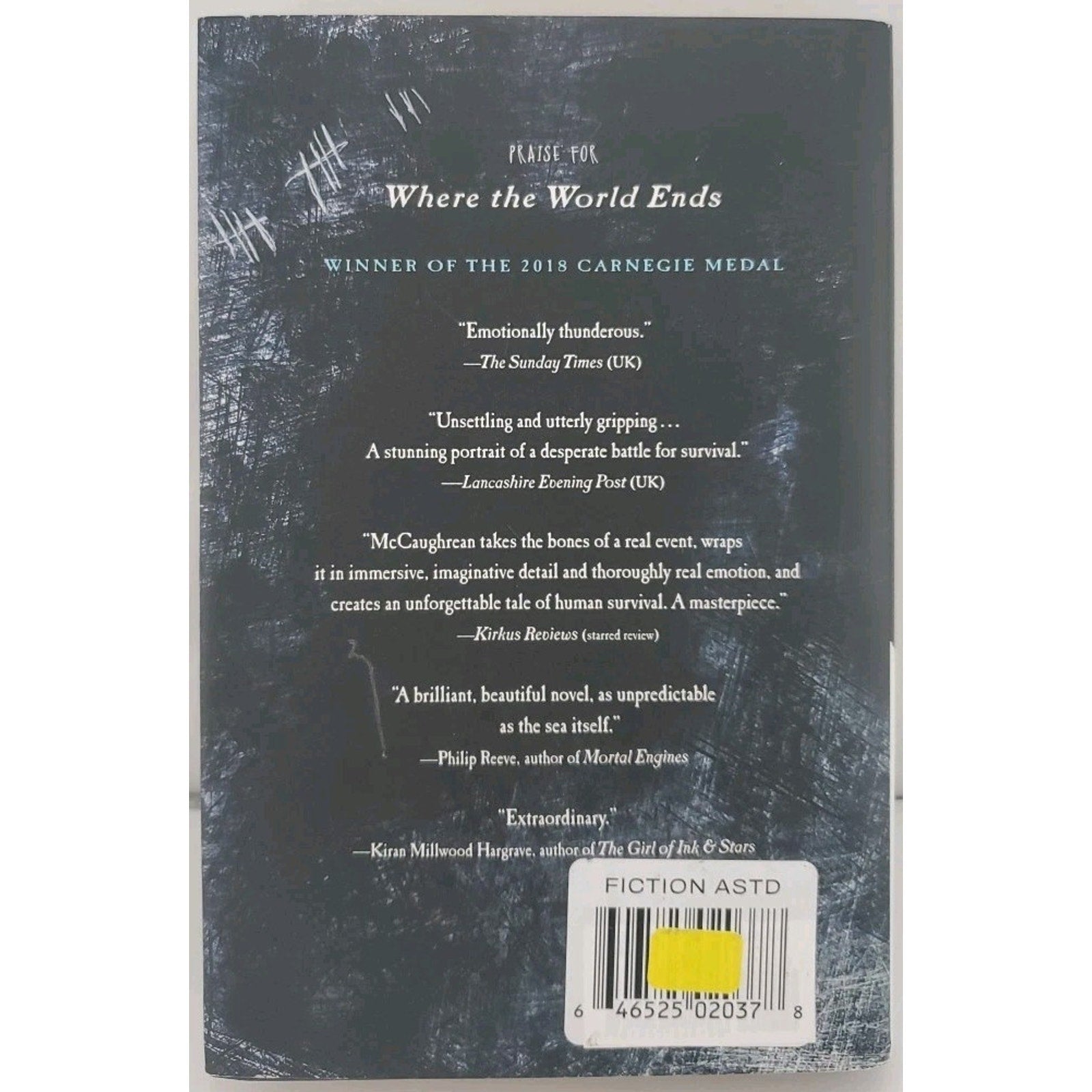 Where the World Ends by Geraldine McCaughrean (2019, Hardcover)