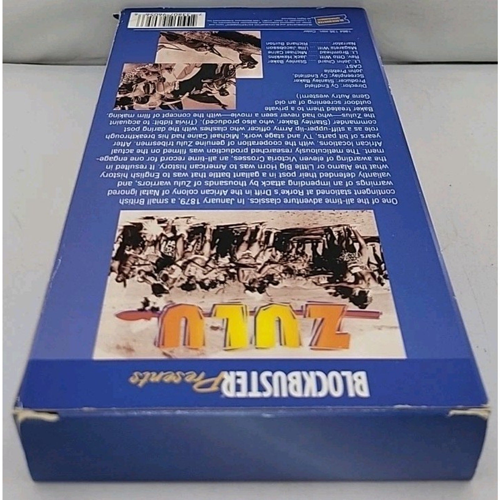 Blockbuster Presents Zulu (VHS, 1996)