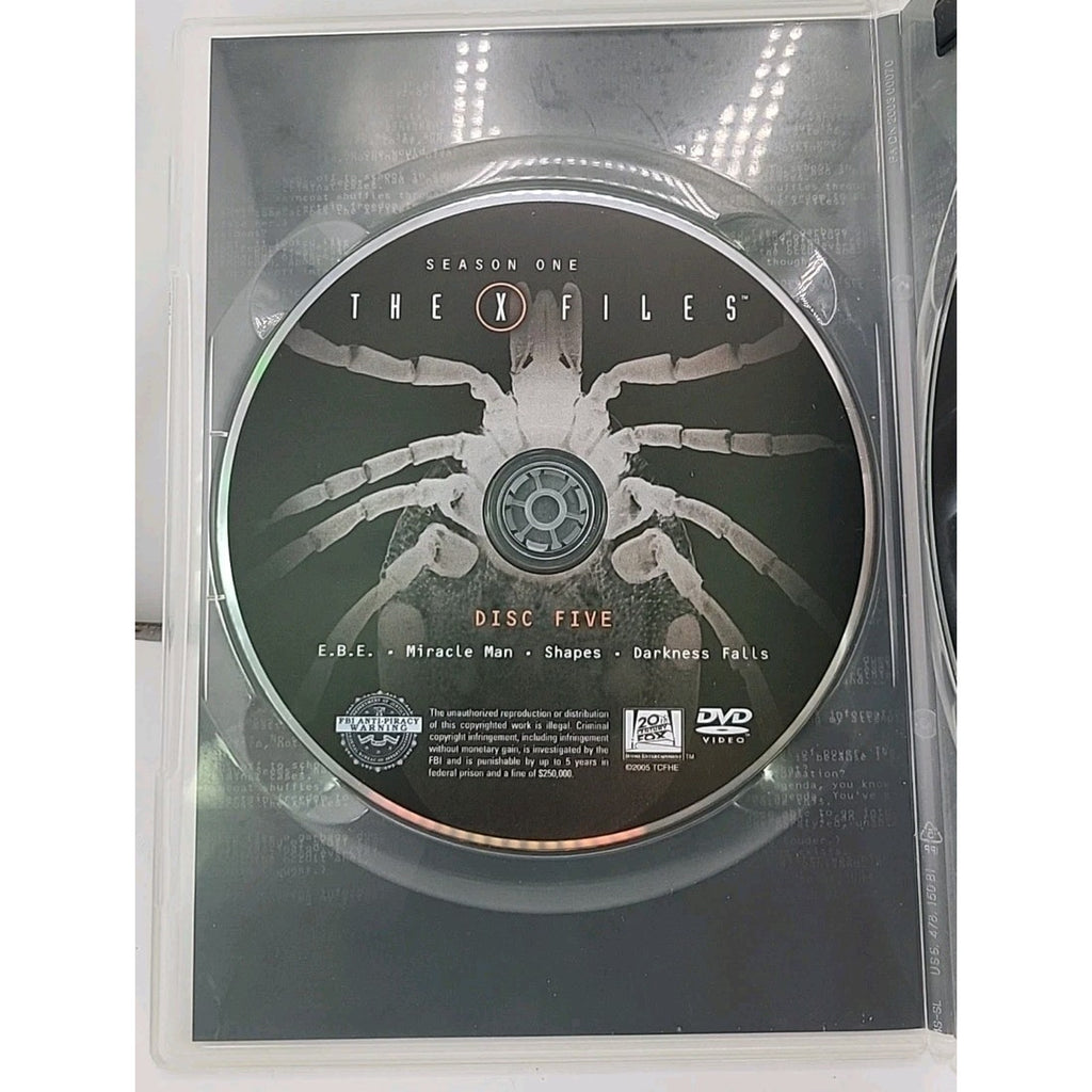 The X Files Season One Disc 5 & 6 DVD