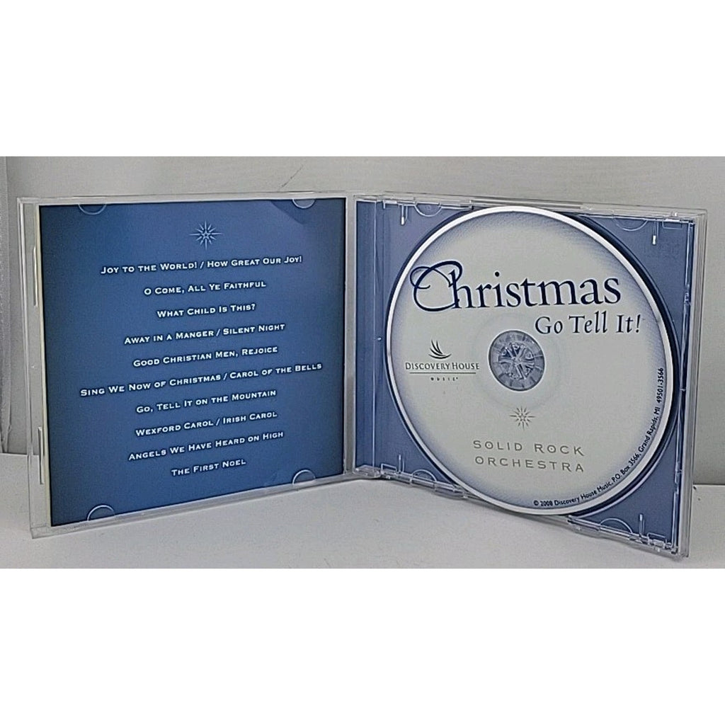 Solid Rock Orchestra Christmas Go Tell It! Music CD Album