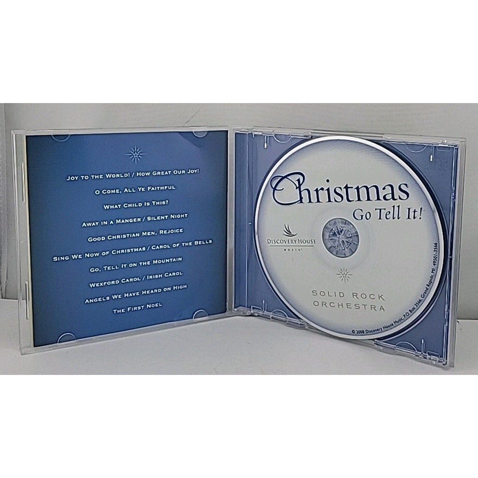 Solid Rock Orchestra Christmas Go Tell It! Music CD Album