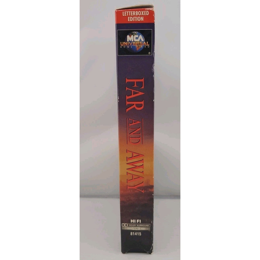 Far and Away (VHS, Letterbox Edition)