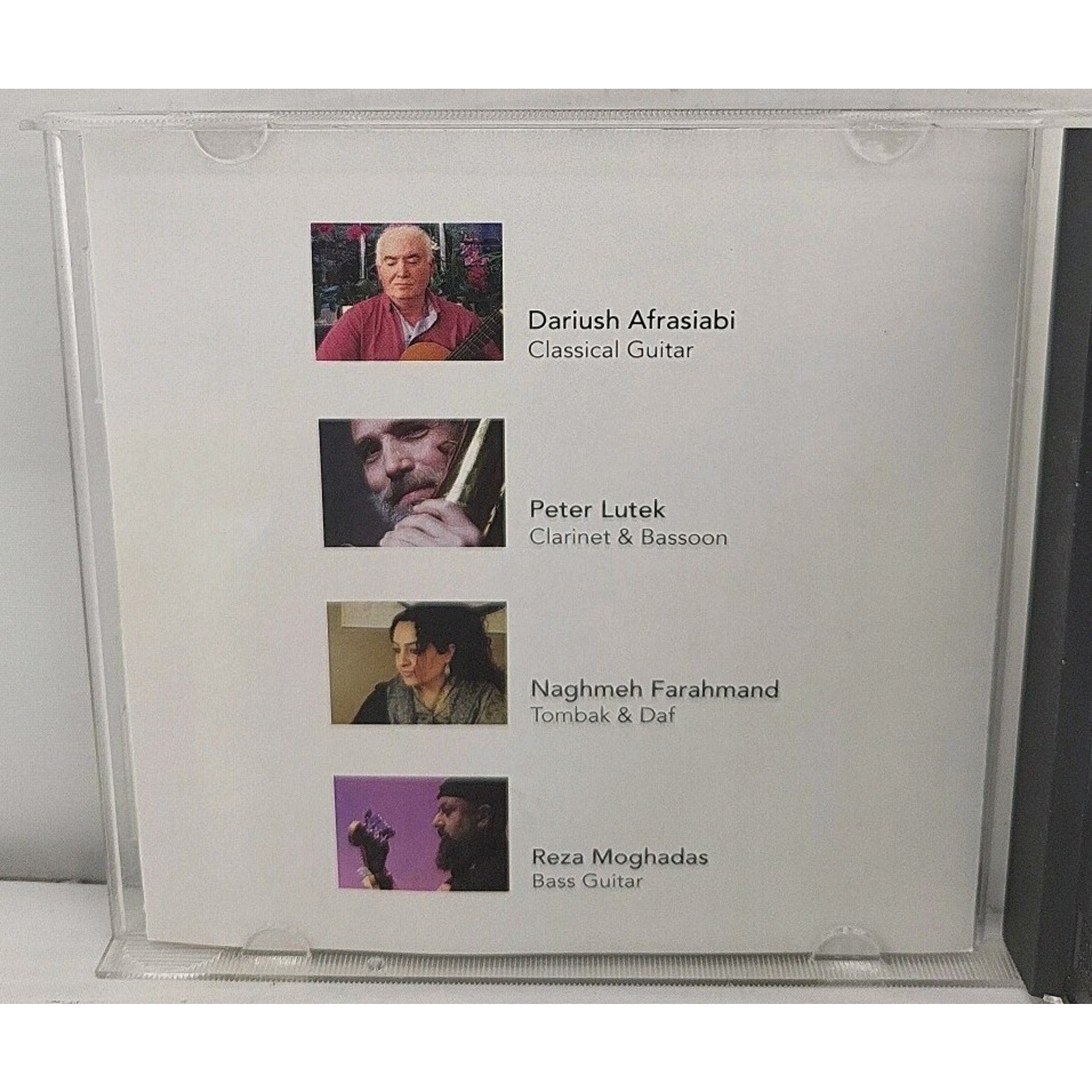 Dariush Afrasiabi - Gusan CD 2011 Persian World Folk Instrumental DA Records