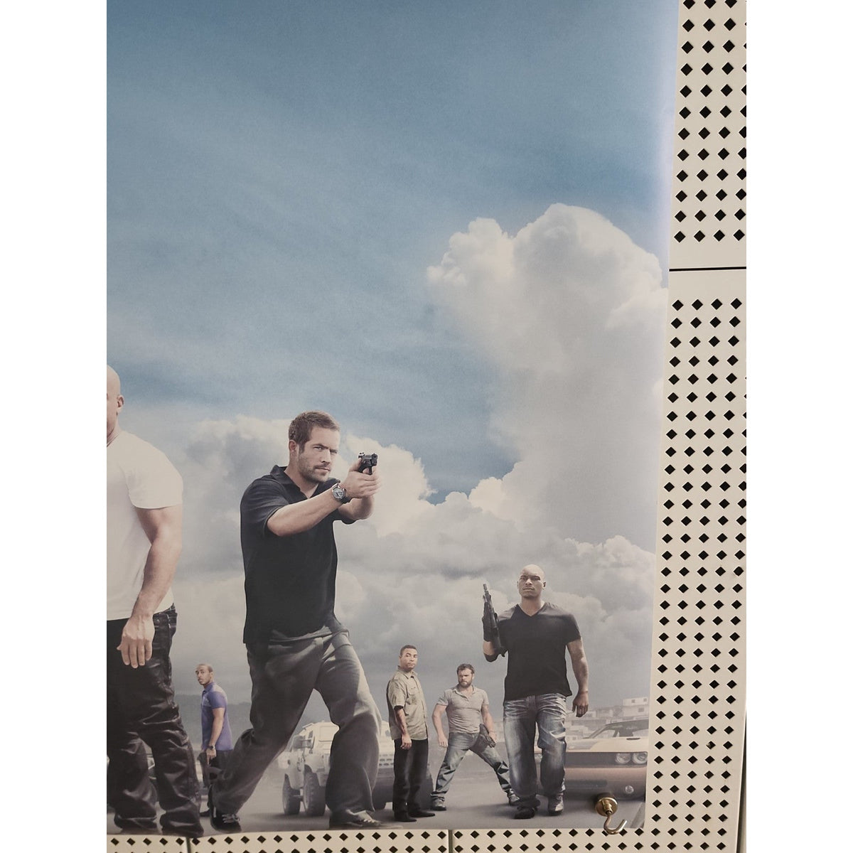 Fast Five 27 X 40 2 Sided Paul Walker Vin Diesel The Rock