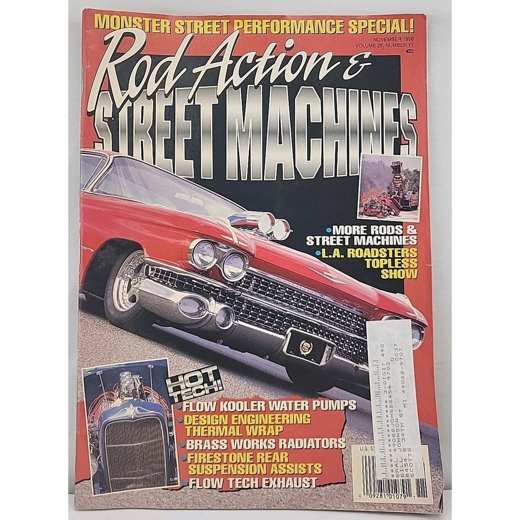 Rod Action & Street Machines Magazine November 1996 Volume 25 Number 11