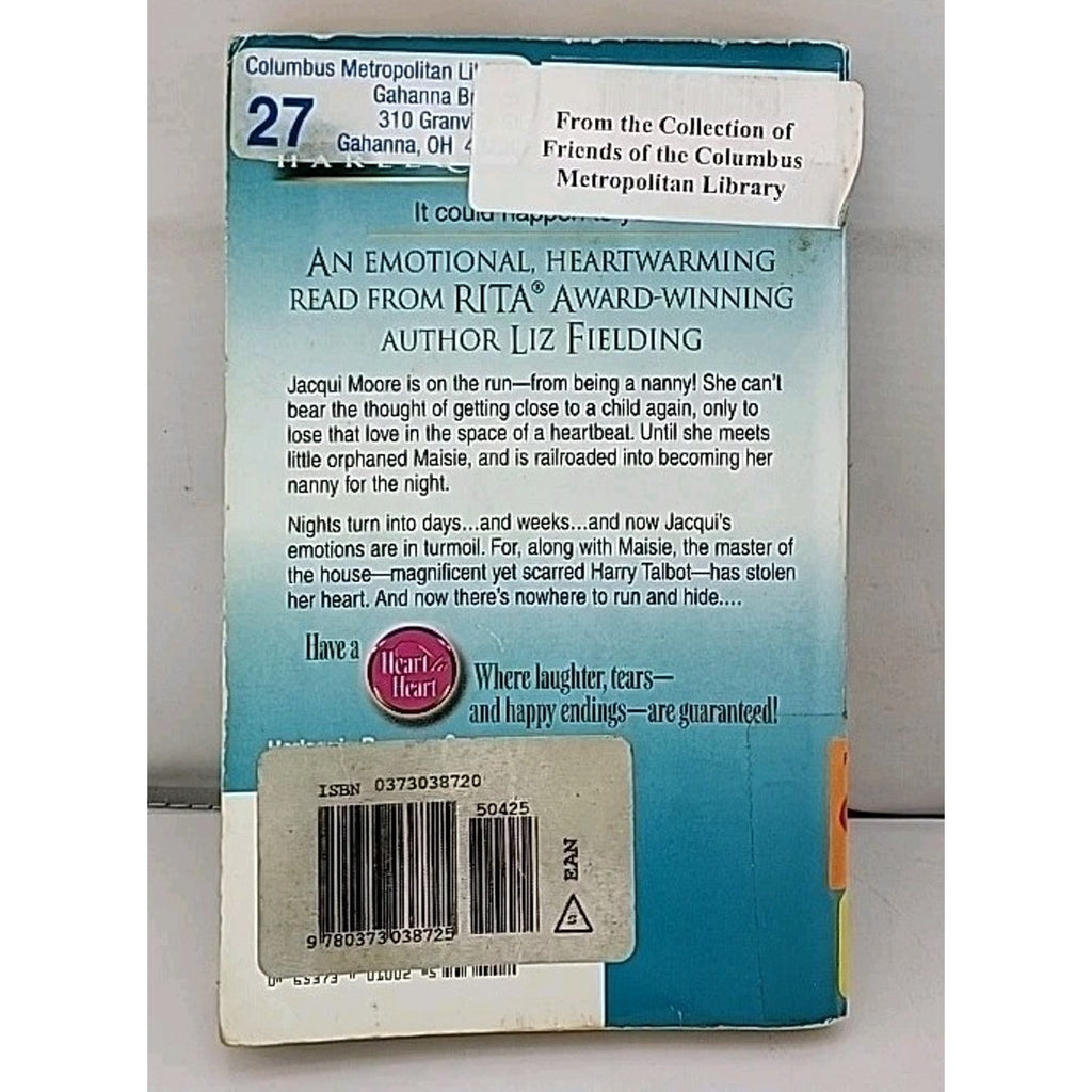 Nanny for Keeps by Liz Fielding (2005, Perfect)