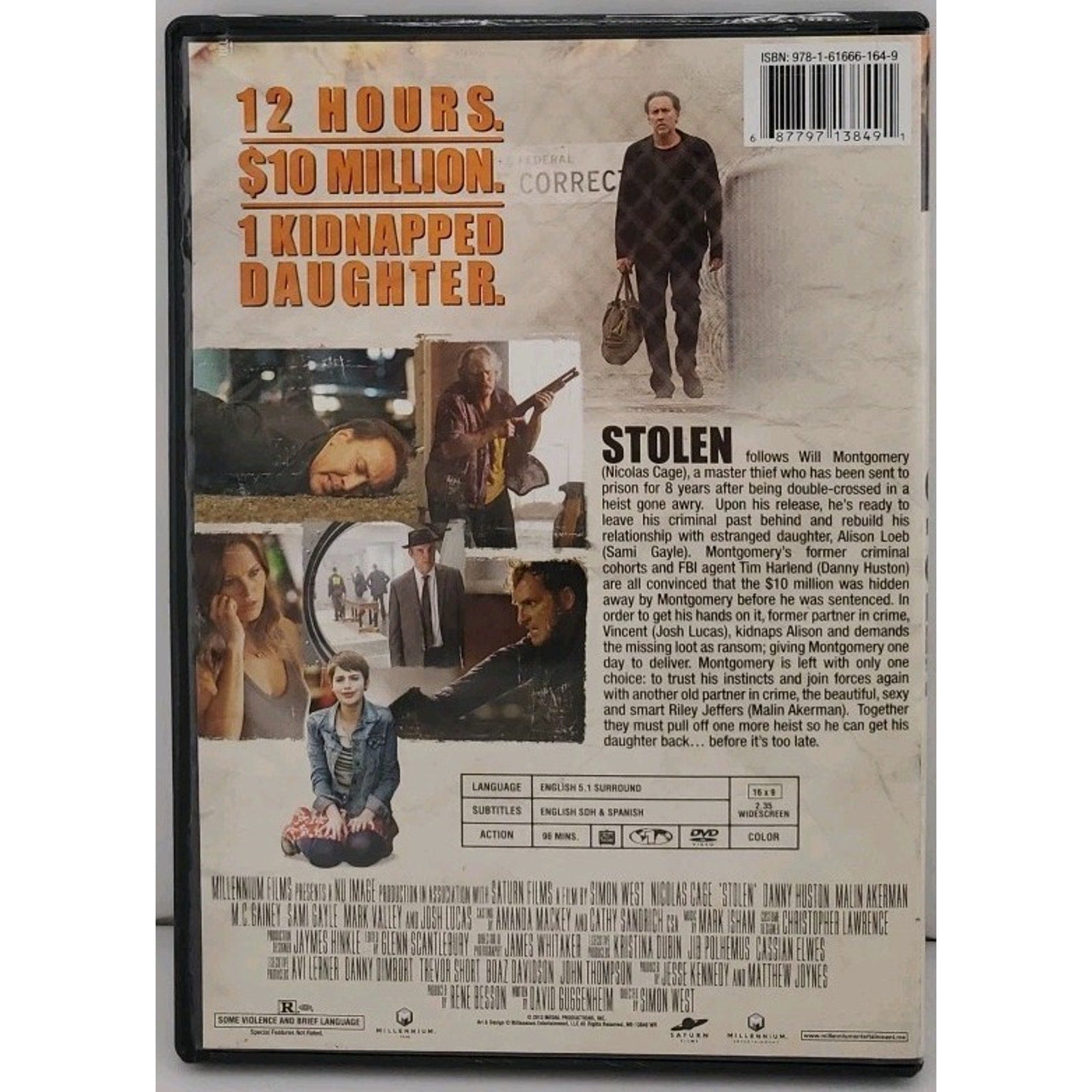 Stolen (DVD, 2012)