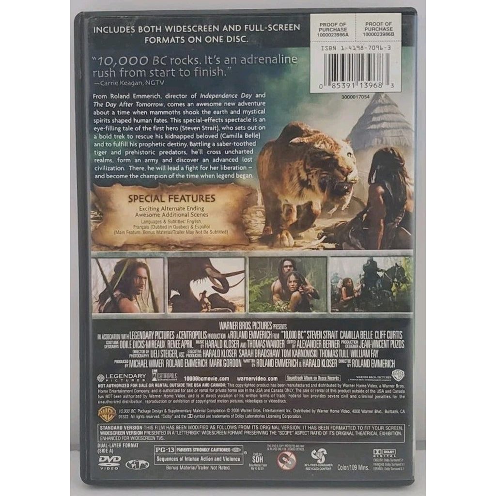 10000 B.C. (DVD, 2008)