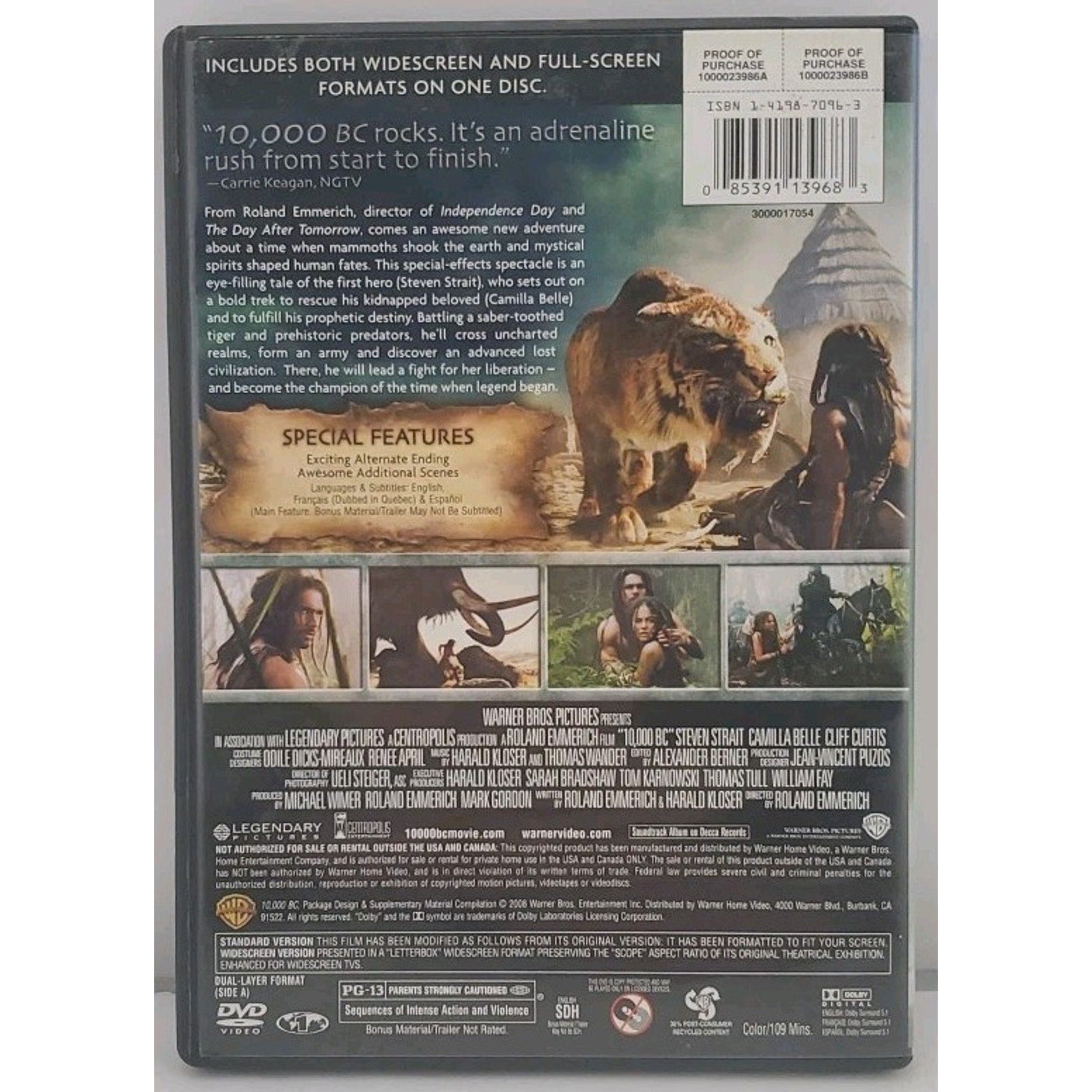 10000 B.C. (DVD, 2008)