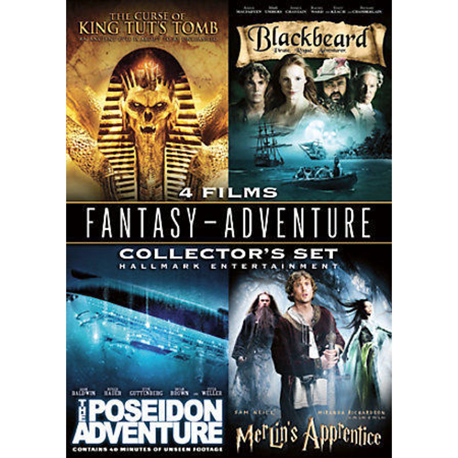 The Curse of King Tuts Tomb / The Poseidon Adventure / Merlins Apprentice / Bla…
