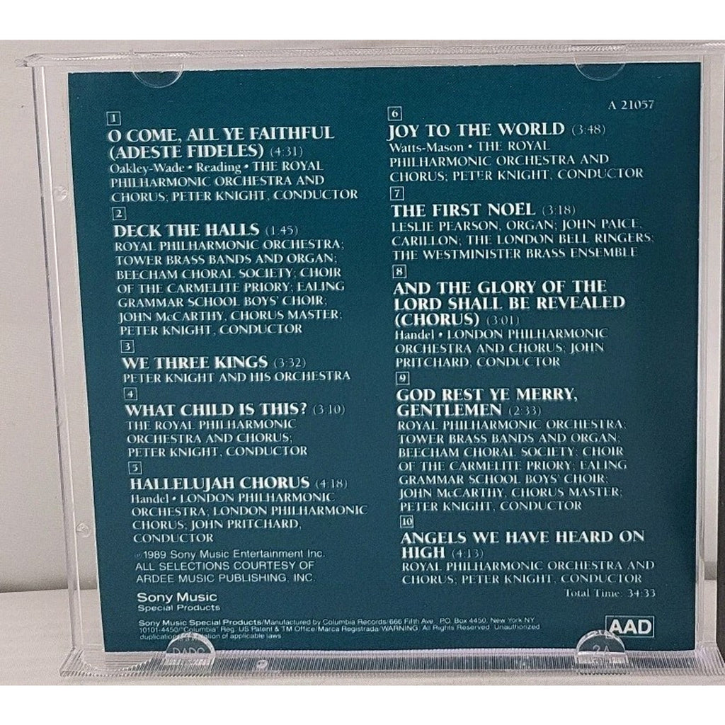 The Glory of Christmas by Various Artists (CD, Feb-1992, Sony Music Special...