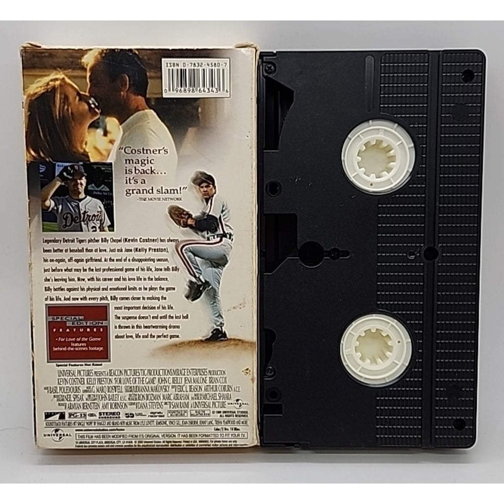 For Love of the Game (VHS, 2000, Special Edition)