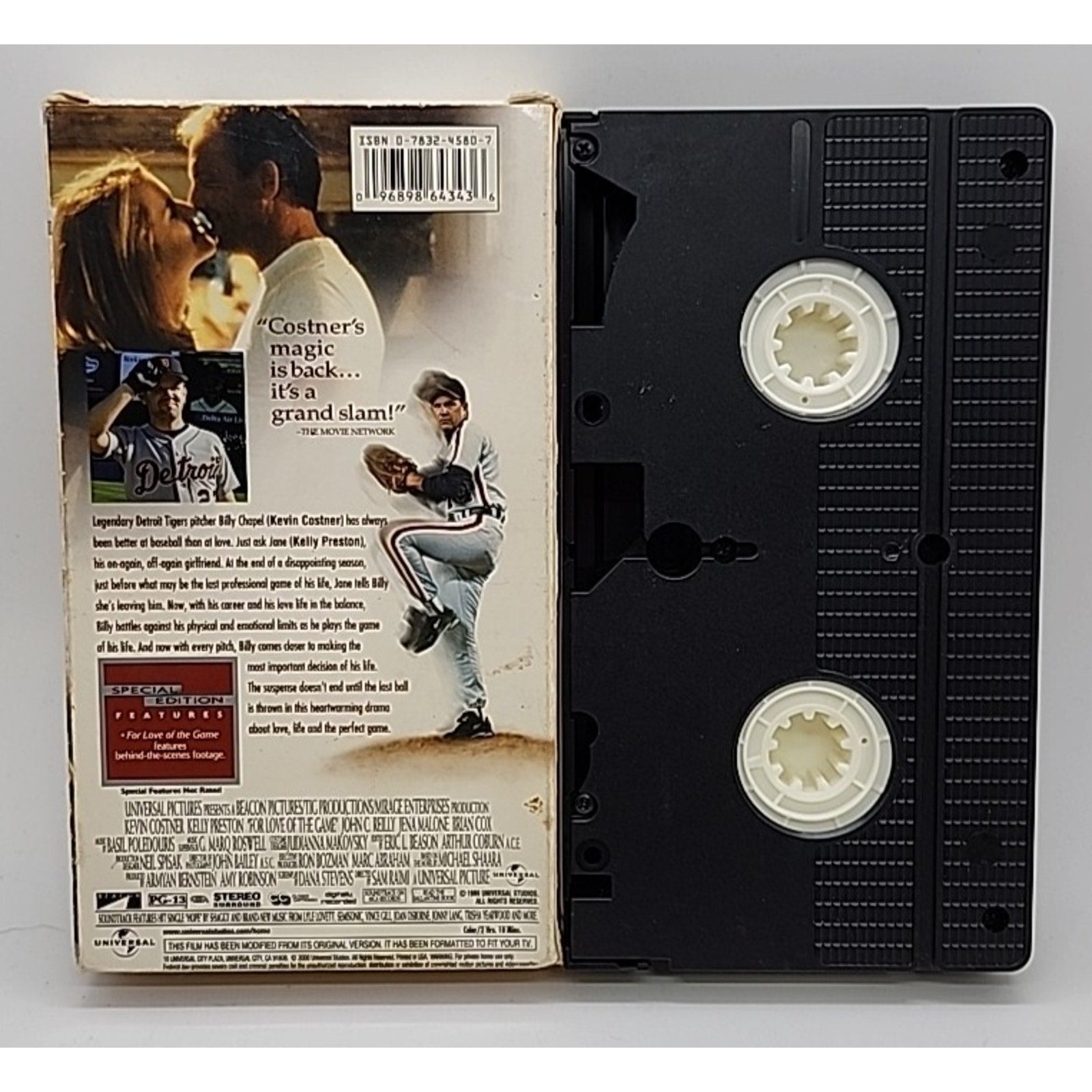 For Love of the Game (VHS, 2000, Special Edition)
