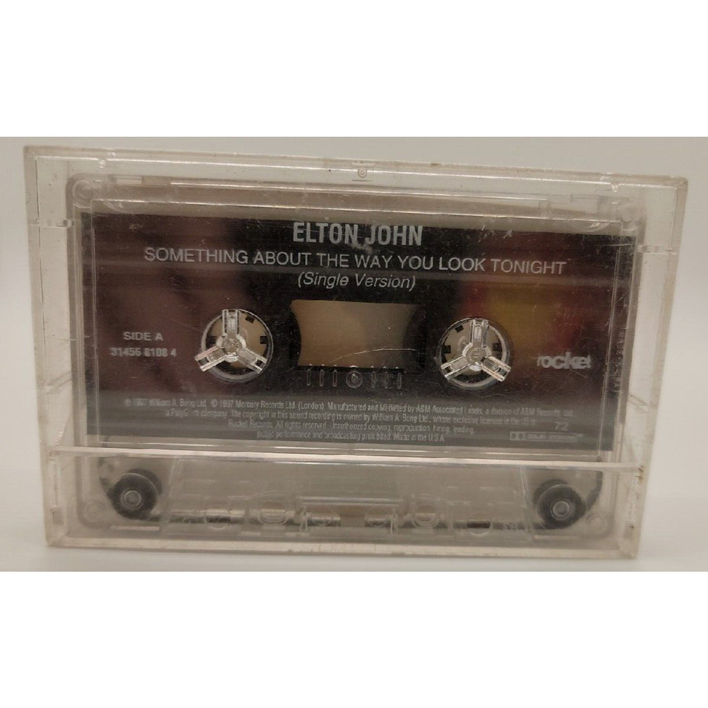 Elton John Something About The Way You Look Tonight Cassette *Single*
