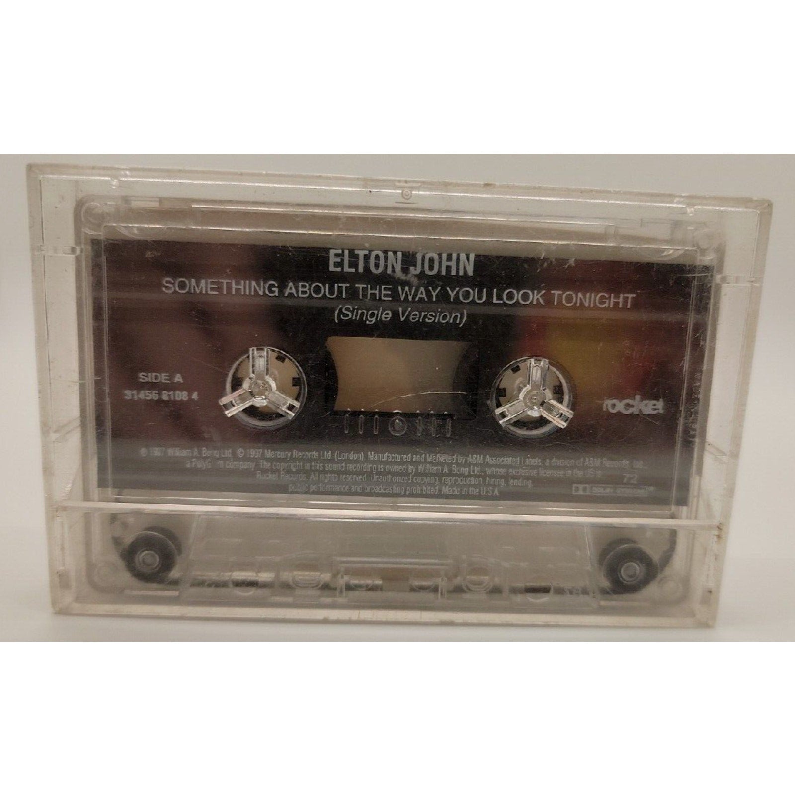 Elton John Something About The Way You Look Tonight Cassette *Single*