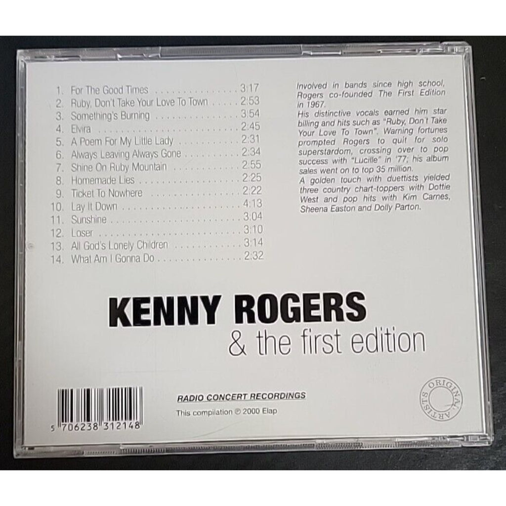 Kenny Rogers & The First Edition - For The Good Times CD