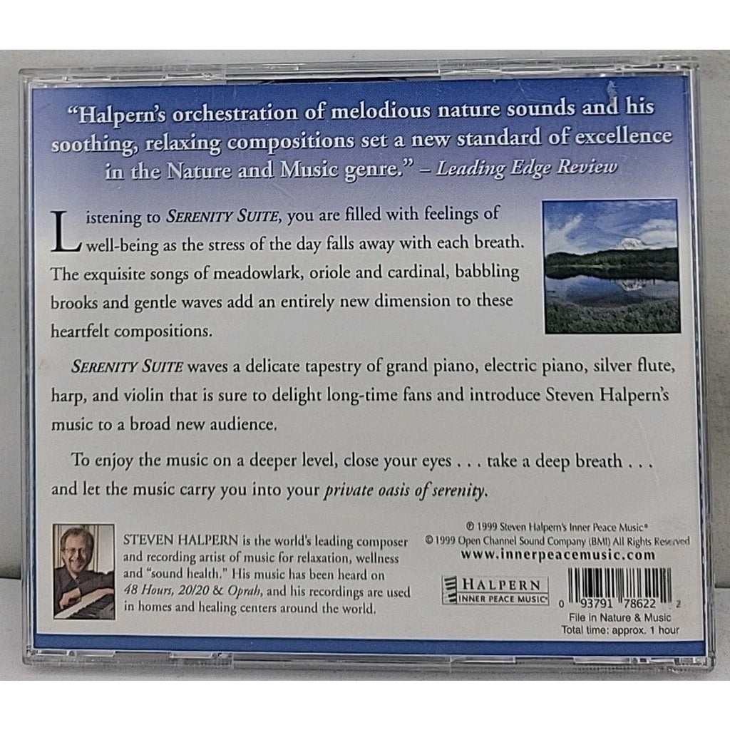 Serenity Suite: Music & Nature by Halpern, Steven (CD, 1999)