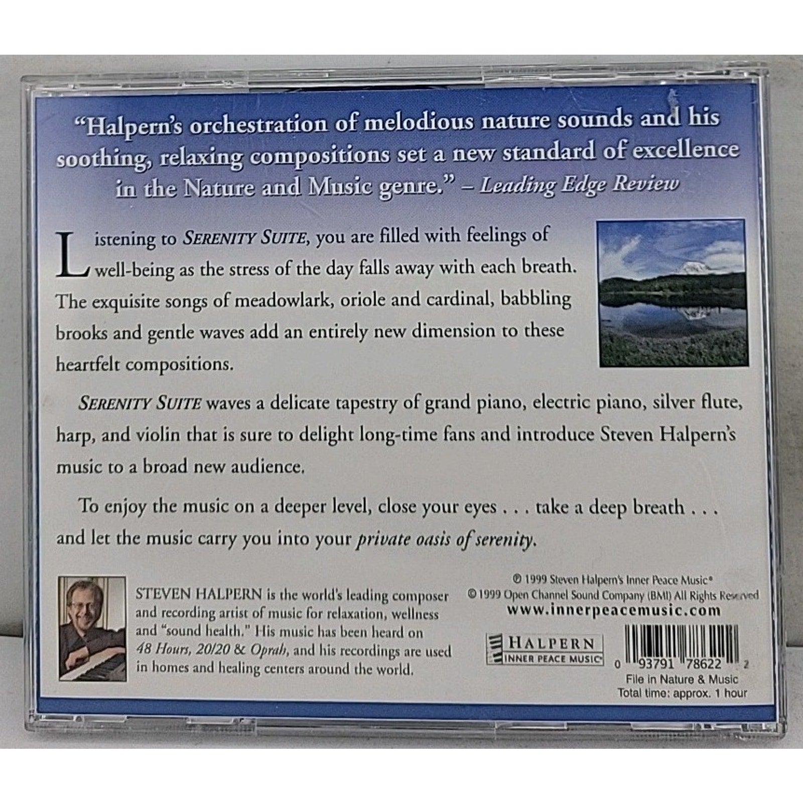 Serenity Suite: Music & Nature by Halpern, Steven (CD, 1999)