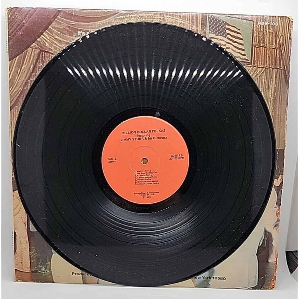 Million Dollar Polkas - Jimmy Sturr and his Orchestra (Record)