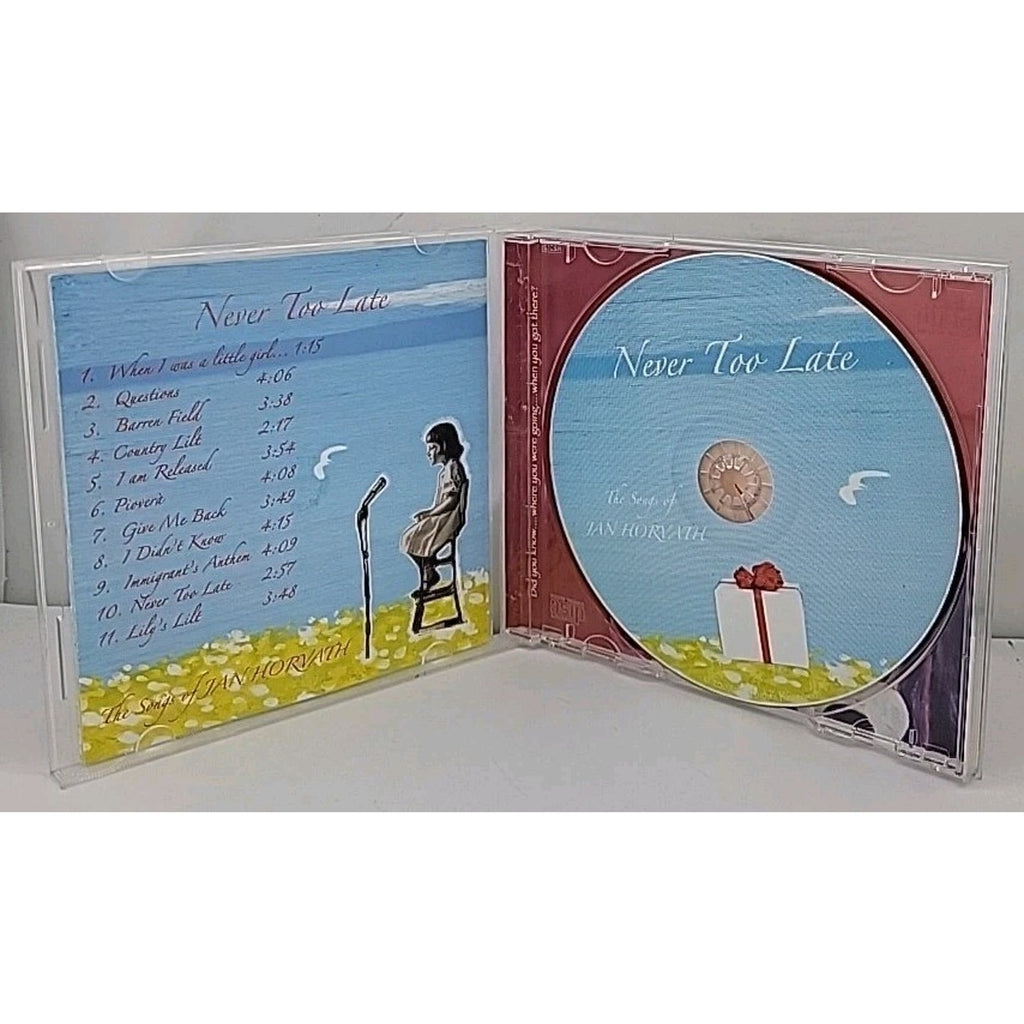 Never Too Late by Horvath, Jan (CD, 2007)