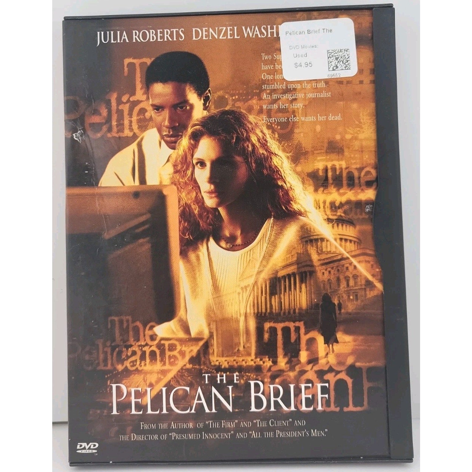 Pelican Brief (DVD, 1993)