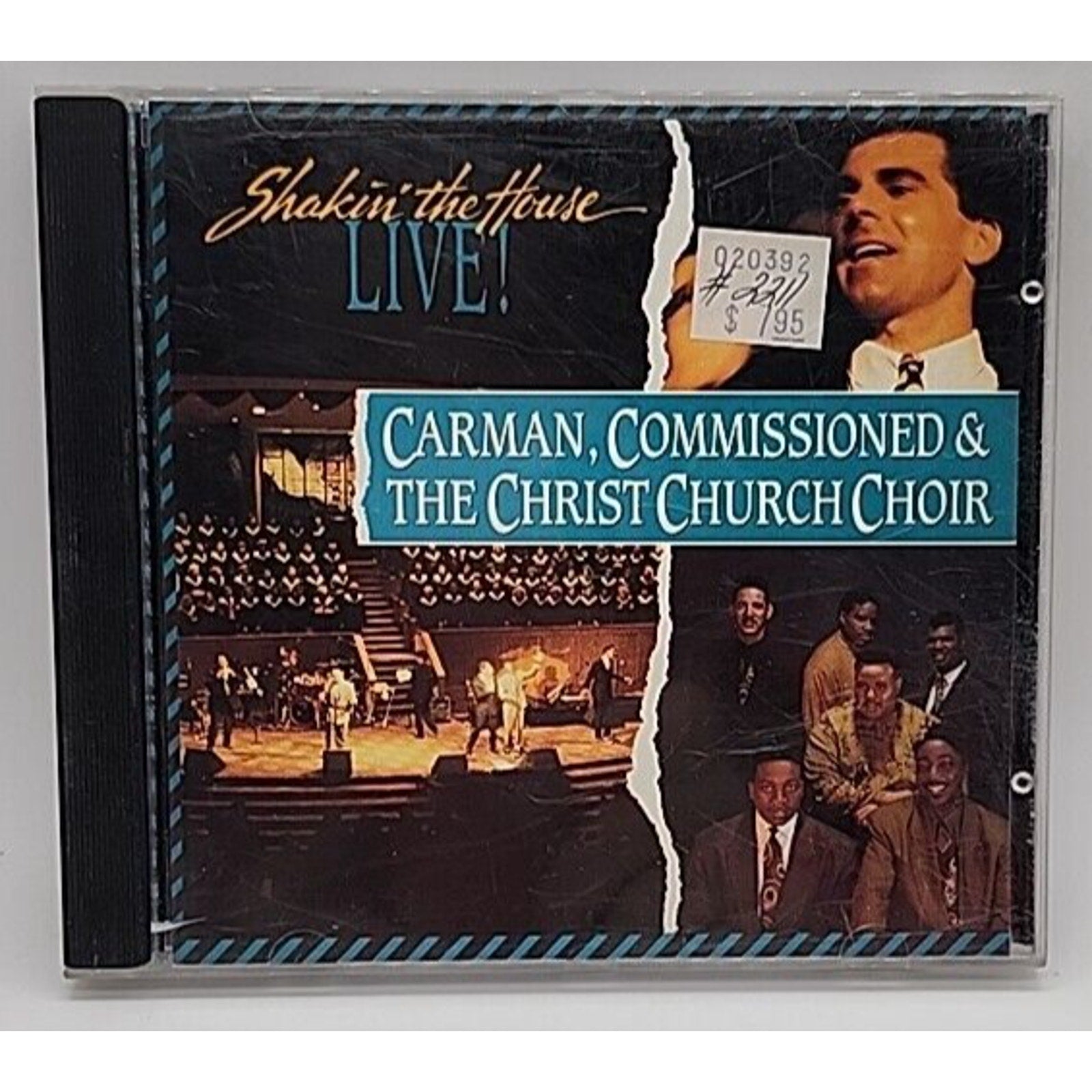 Shakin' the House by Carman (CD, Mar-1997, Zomba (USA))