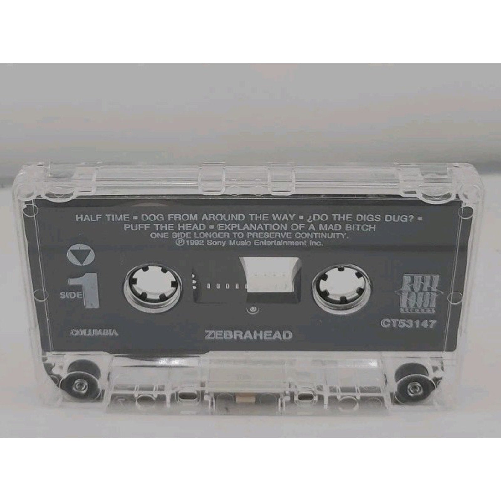 Zebrahead [Original Soundtrack] by Original Soundtrack (Cassette, Oct-1992,...