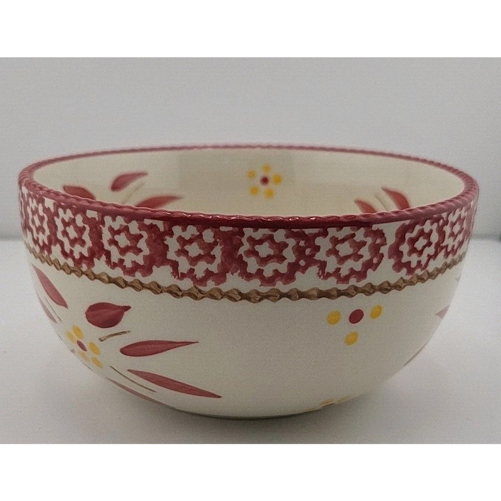 Temp-tations by Tara Old World Cranberry 18oz Bowls Set of 4