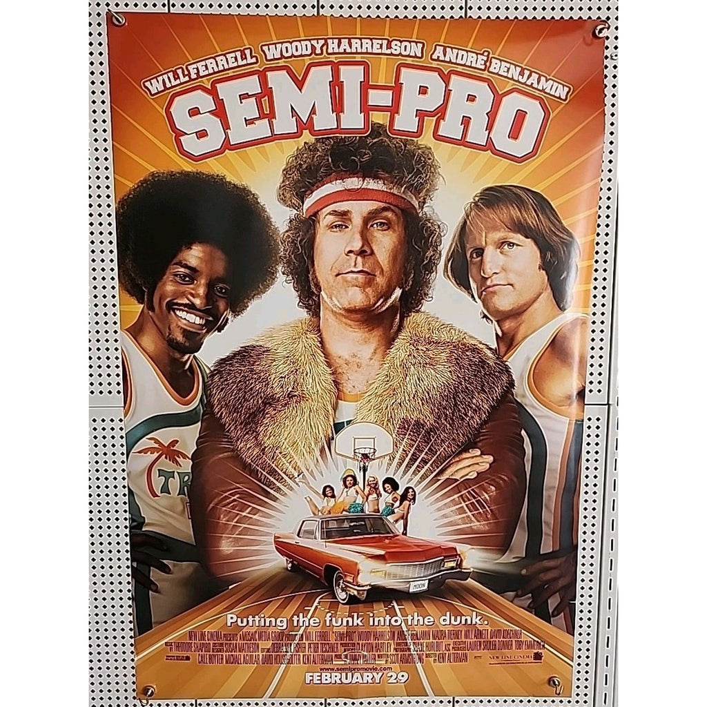 Semi Pro Original 27x40 D/S Movie Poster 2008