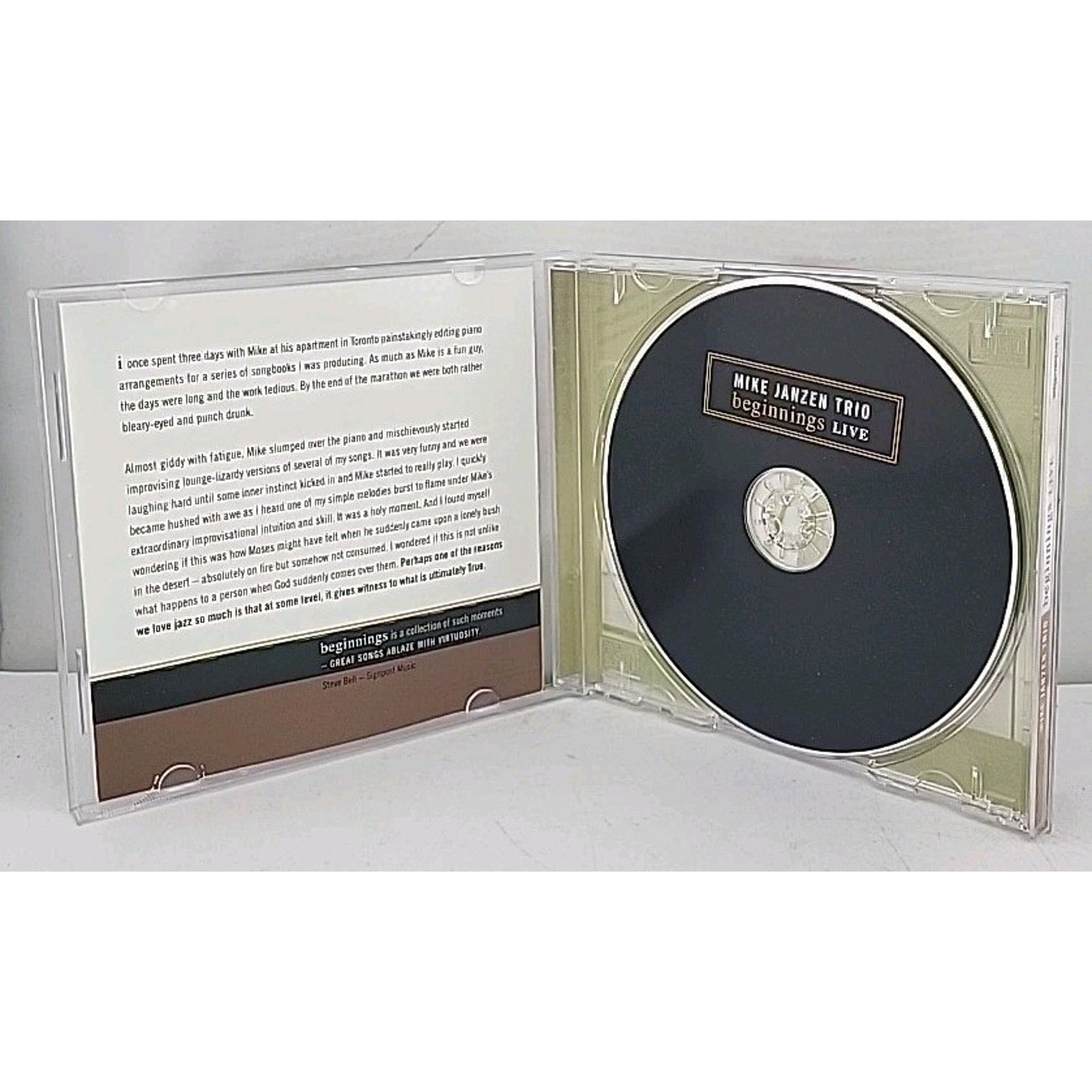 Beginnings by Mike Janzen (CD, 2006)