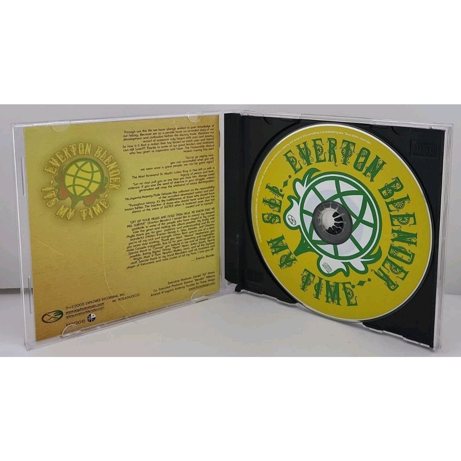 It's My Time by Everton Blender (CD, 2005)