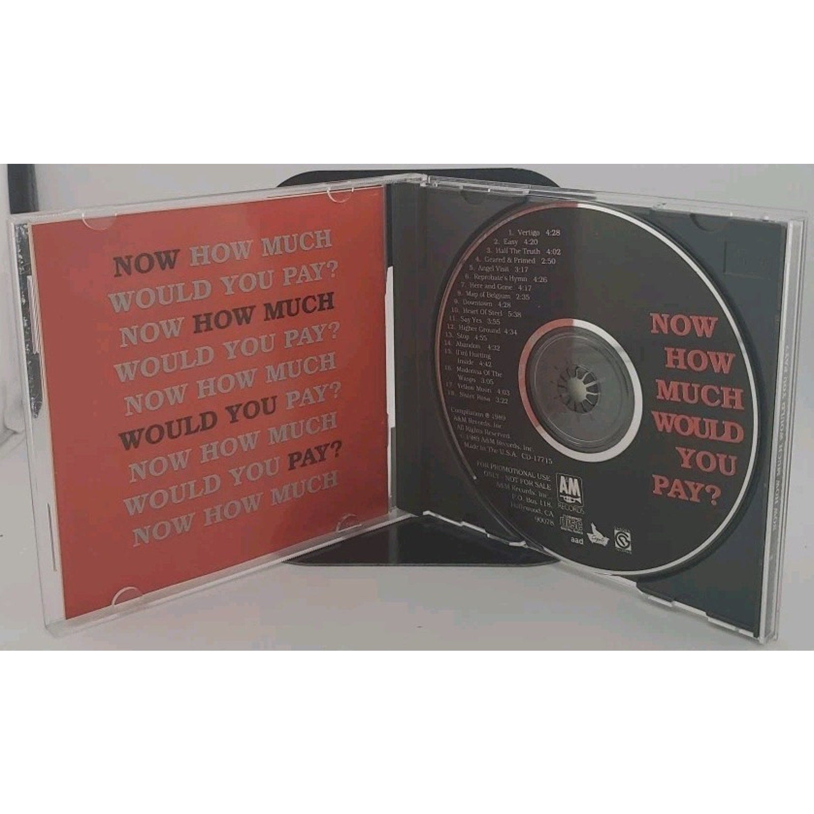 Now How Much Would You Pay? CD