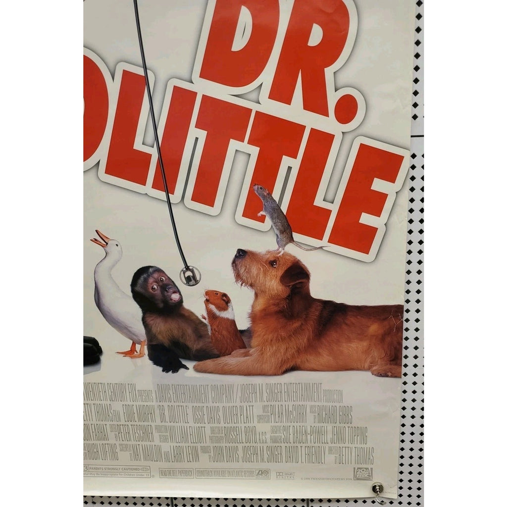 Dr. Dolittle movie poster 27 x 40 Single-Sided