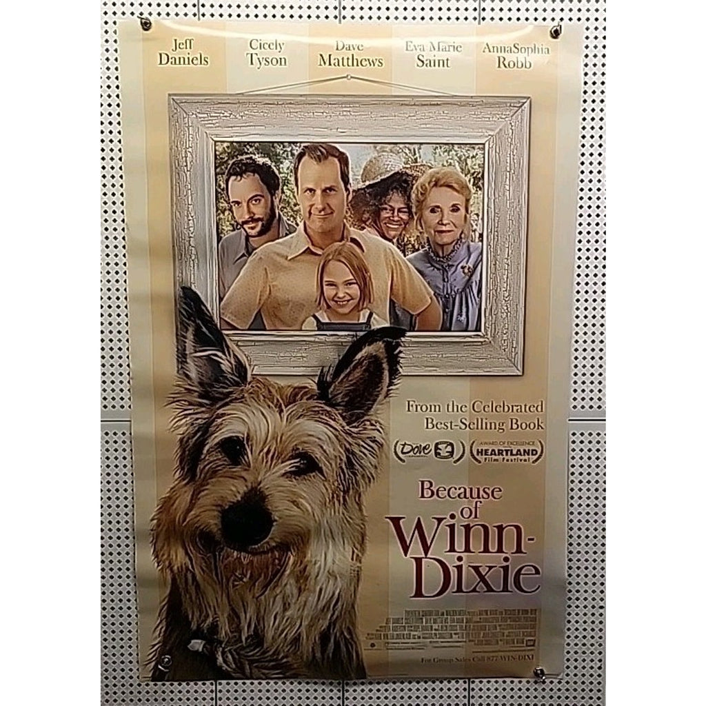Because of Winn-Dixie 2005 Double Sided Original Movie Poster 27"x40"