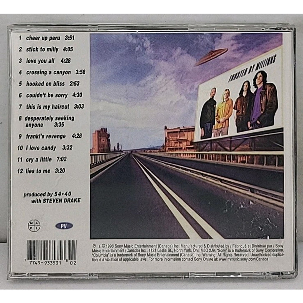 Trusted By Millions by Fifty Four Forty (54.40, CD, 1996, Sony)