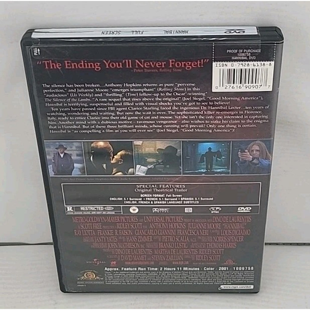 Hannibal (DVD, 2001)