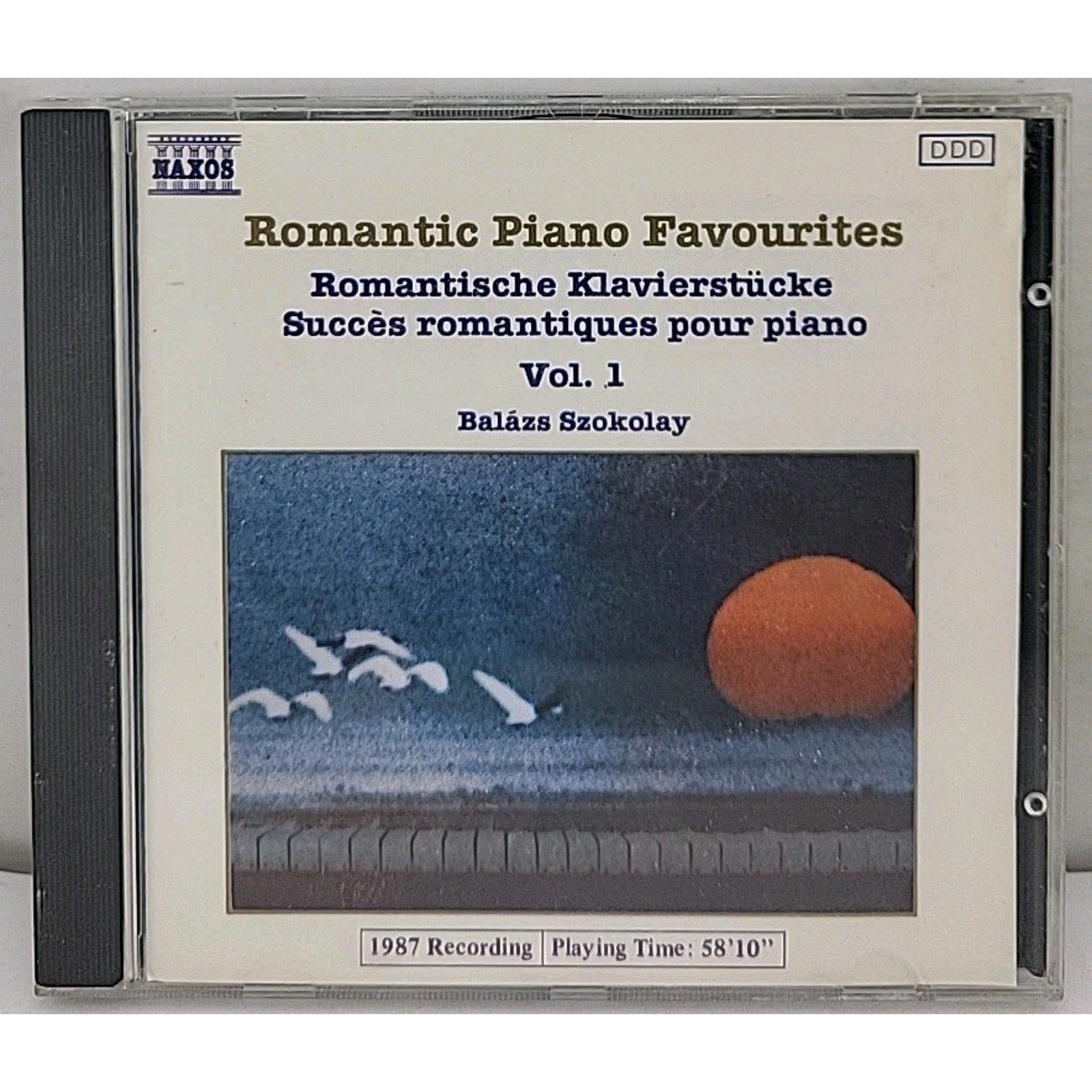 Romantic Piano Favourites Vol. 1 CD Balázs Szokolay