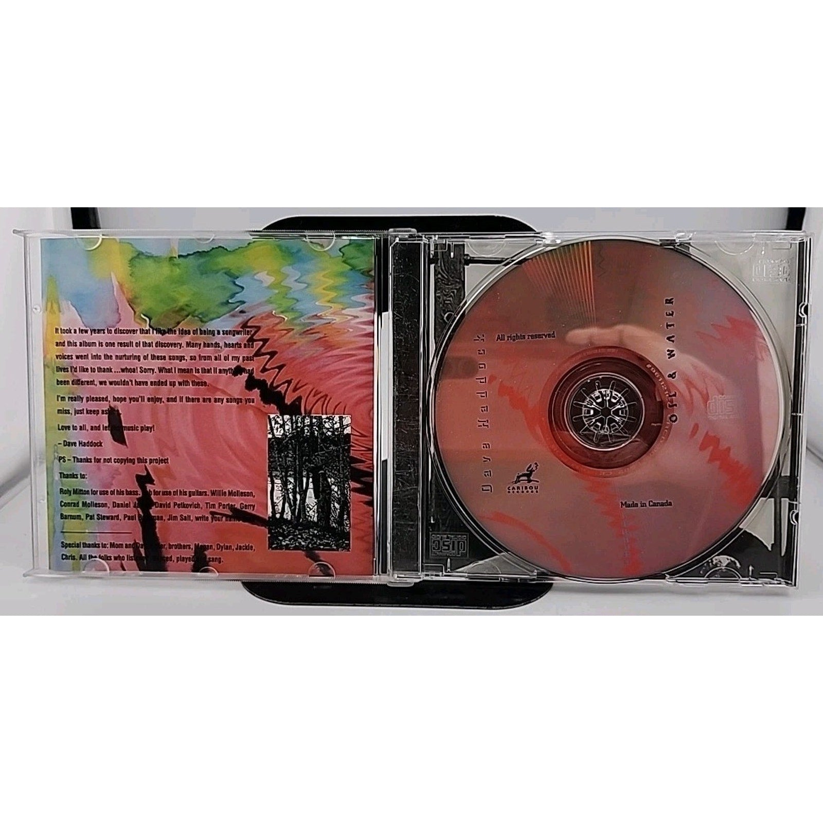 Dave Haddock Oil & Water (CD)