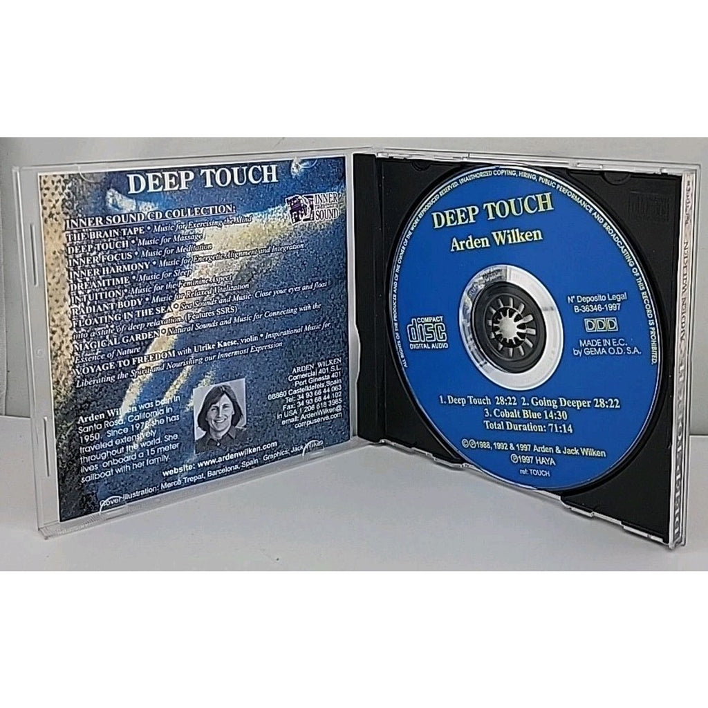 Arden Wilken ‎– Deep Touch - Music For Massage CD 1988