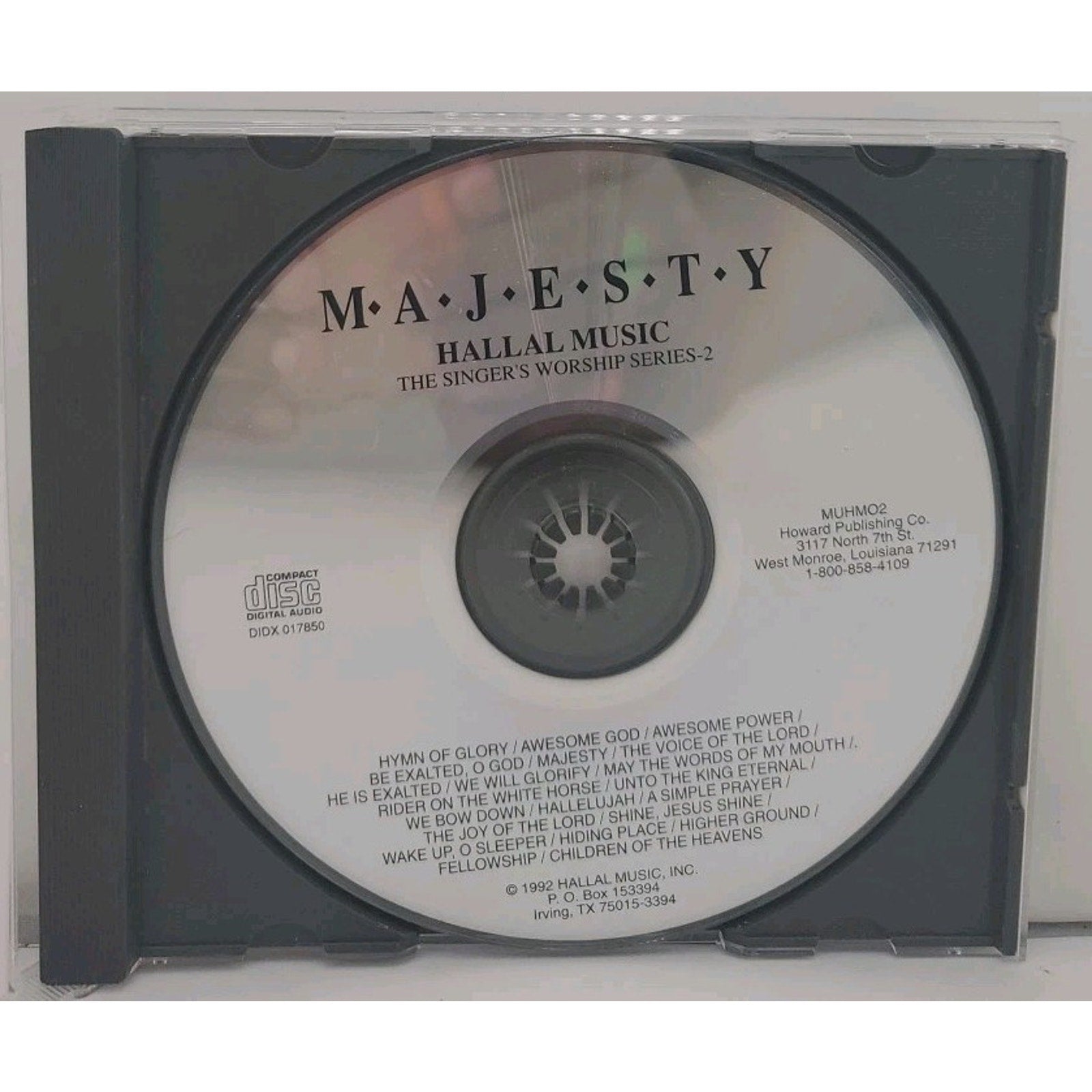 Majesty The Singer's Worship Series 2 (CD)