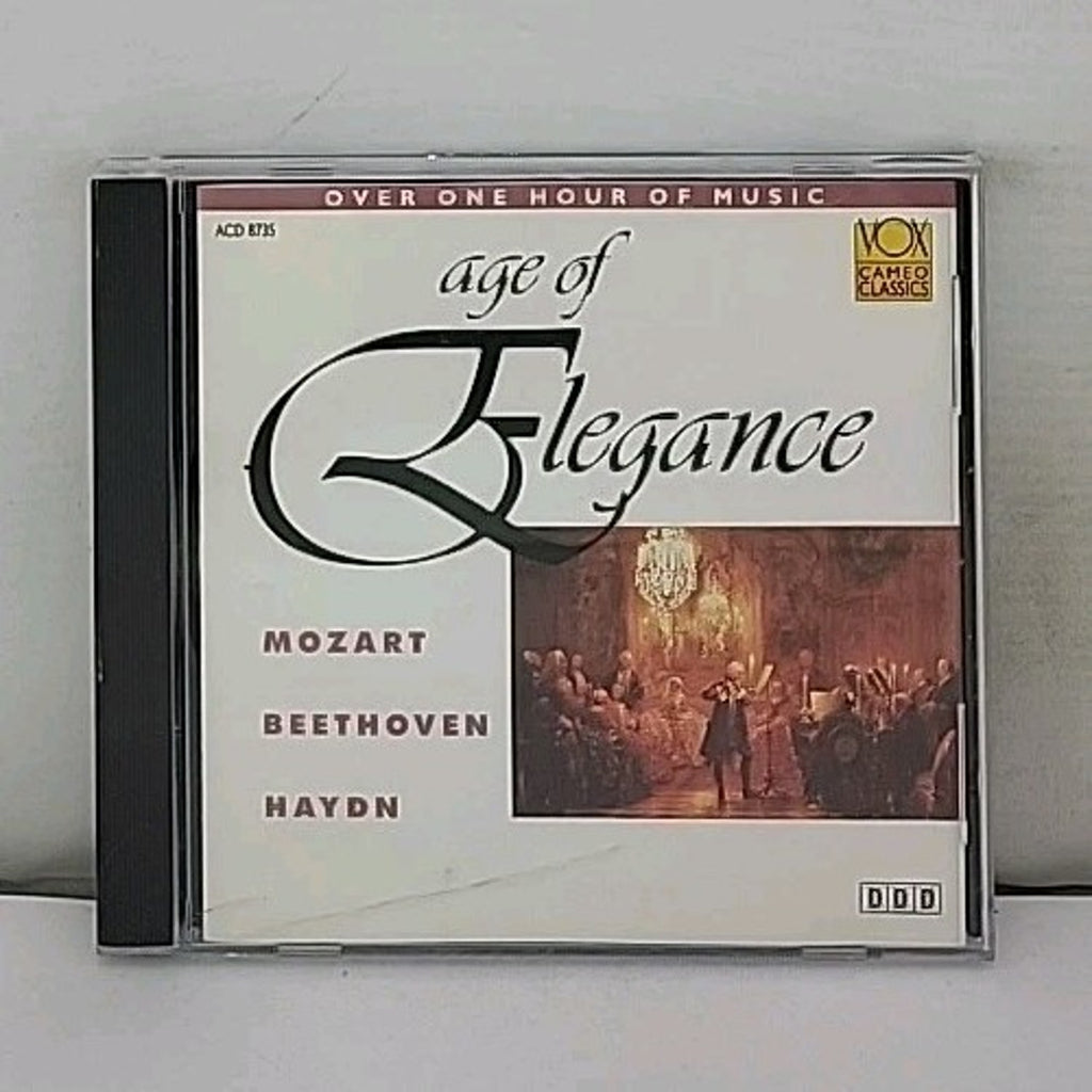 Age of Elegance CD Mozart Beethoven Haydn Vox Cameo Classics