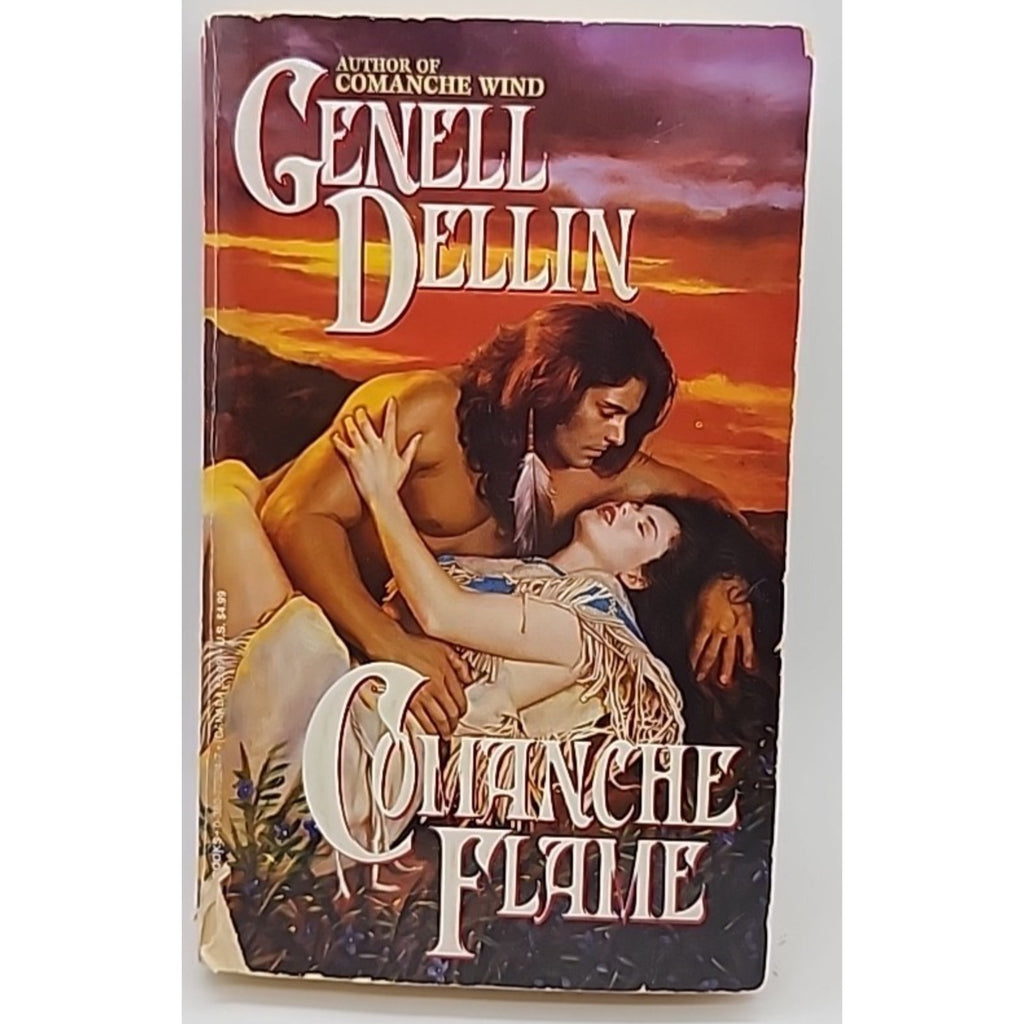 Comanche Flame by Genell Dellin (1994, Mass Market)
