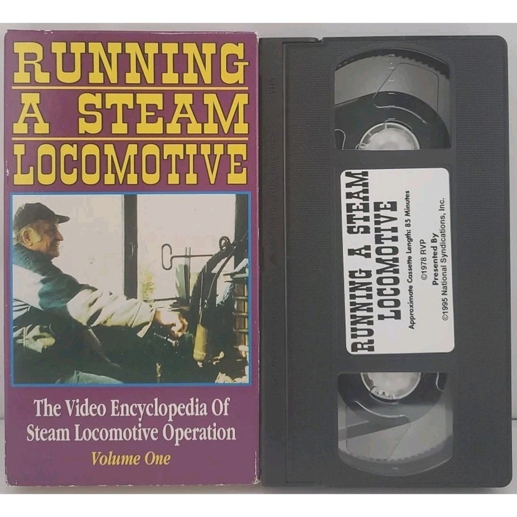 Running A Steam Locomotive (VHS)