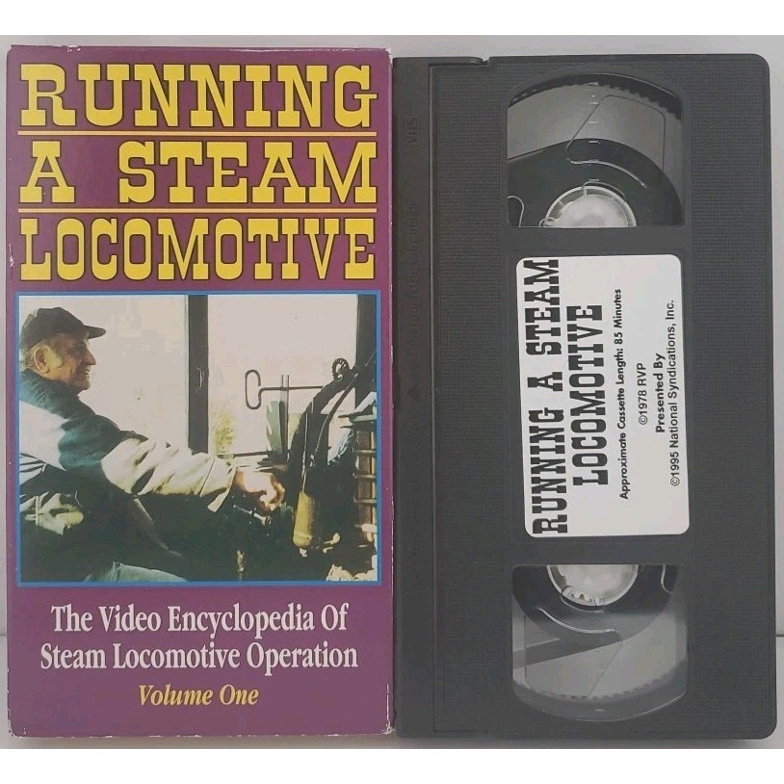 Running A Steam Locomotive (VHS)